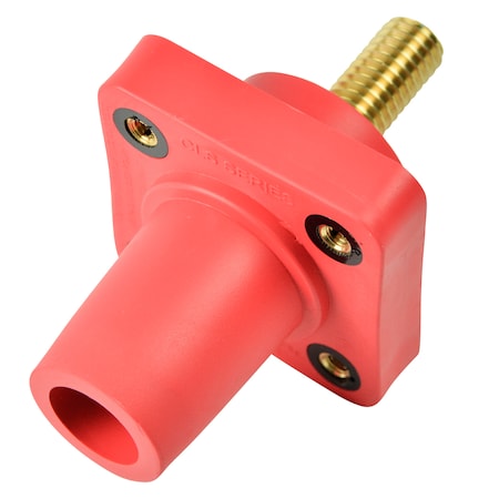 Marinco Cls40Frsb-C Cls Series Mnt (400A/600V) 1.125" Stud; Female-Red (C ) CLS40FRSB-C